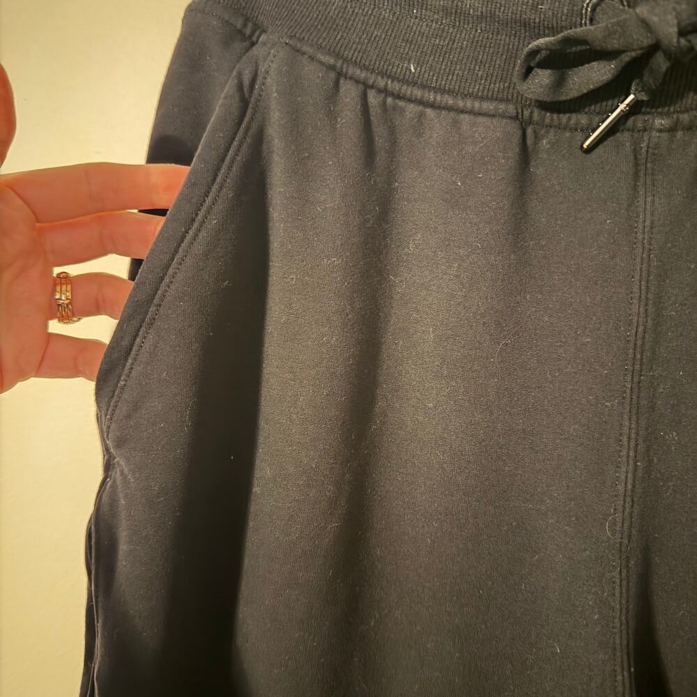 Lululemon Warm Down High Rise Jogger Modal Black Stretchy Loungewear Sz 6 - Picture 4 of 12
